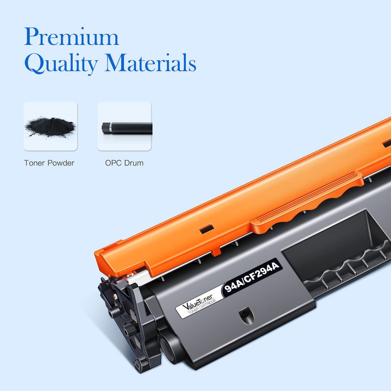 Valuetoner Compatible Toner Cartridge Replacement for HP 94A Toner Cartridge Black CF294A to use with Laserjet Pro MFP M148dw, M148fdw, M118dw, M149fdw, Laserjet M148, M118, M149(Black, 2 Pack) - Image 3